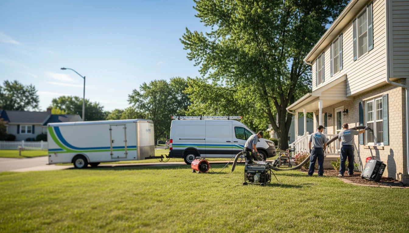 Flooded Basement Restoration And Cleanup With Repair in Ledyard, IA near me